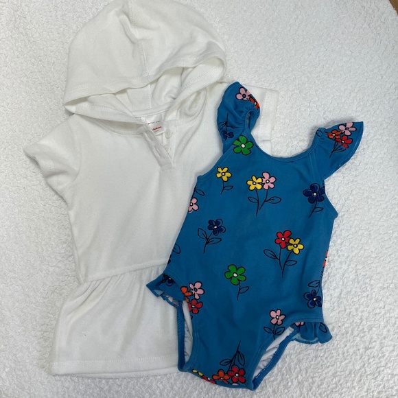 Hanna Andersson Bathing Suit & Coverup